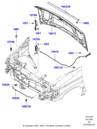 F2UZ16A238A-W/STRIP-PANORAMAROOF