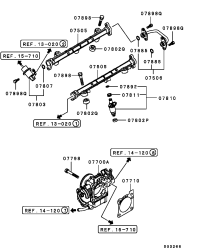 MD357267-INJECTOR KIT,FUEL