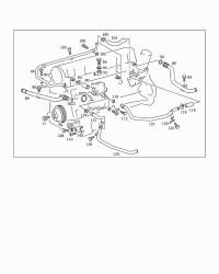 1032030282-RADIATOR HOSE W124/E200/E220