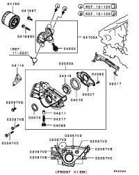 MD189777-GASKET,ENGFRCASE