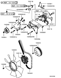 MD972004-WATERPUMPKIT