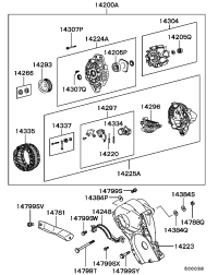 MD168989-ALTNTR ASSY