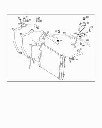 1685010082-RADIATOR HOSE W124/E200/E220