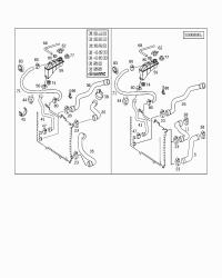 2105011482-RADIATOR HOSE W124/E200/E220