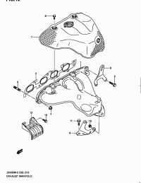 1411065J00-MANIFOLD, EXHAUST