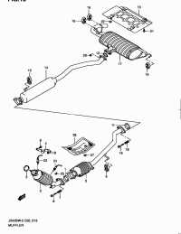 1418465J00-GASKET-EXHAUST PIPE