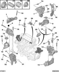 1839K3-ENGINE MOUNTING