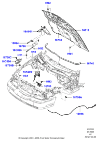 3W1Z16612AA-HOOD