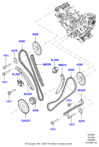 F8AZ6256BA-SPROCKET-CAMSHAFT
