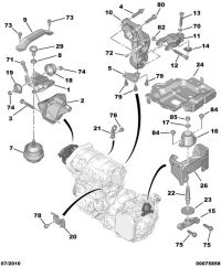 1807L7-ENGINE MOUNTING