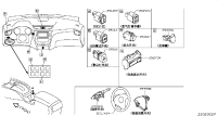 255504BG0A-SWITCH ASSY-S/WHEEL REMOCON