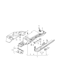 4G1880324-Element & switch assy-brake
