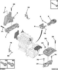 YL00842880-ENGINE MOUNTING