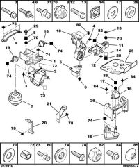 1807Q6-ENGINE MOUNTING