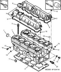 0248J7-CYLINDER HEAD COMPONENT