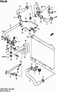 1758078K00-PIPE COMP,WATER OUTLET