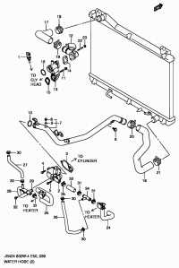 1755079K00-PIPE, WATER INLET