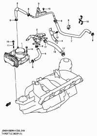 1340078K00-THROTTLE BODY ASSY