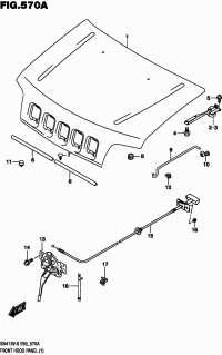 5830081883-PANEL ASSY, FR HOOD