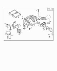 1110980483-RADIATOR HOSE W124/E200/E220