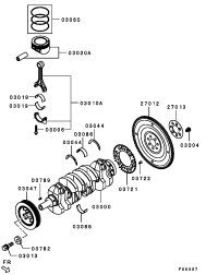 1110B365-PISTON & PIN ASSY