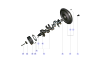 1005030GK030-CRANKSHAFT COMP