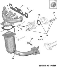 0341L9-MANIFOLD, EXHAUST
