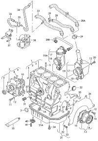 036103464G-OIL SEPARATOR/AUDI TT/A4/BEETL
