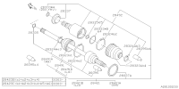 28421FE251-DRV SFT ASSY R 92180