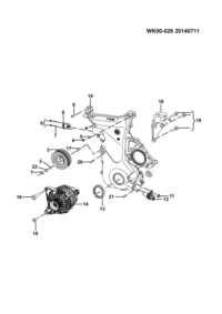 23900696-TENSIONER-TIMING BELT