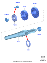4C1R7121BB-BEARING,ROLLER