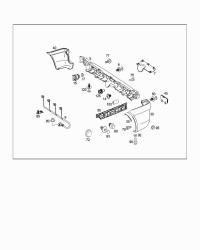 6398800371-BAR, REAR BUMPER