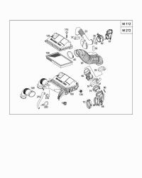 6395281382-RADIATOR HOSE W124/E200/E220