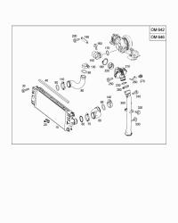 9065280182-RADIATOR HOSE W124/E200/E220