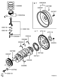 1110B478-PISTON & PIN ASSY