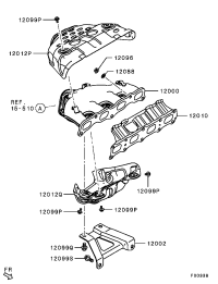 1555A400-MANIFOLD, EXHAUST