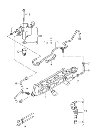 03C133723BS-HOSE FUEL NO.1