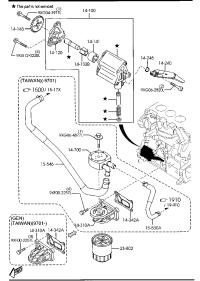 LF0214100A-OIL PUMP
