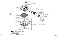 1500A098-ELEMENT, AIR CLEANER ATK412