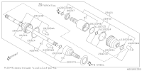 28421FL020-DRV SFT ASSY R 92180