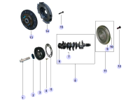 1005014GG010-CENTER BOLT,CRANKSHAFT PUL