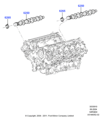 4L3Z6250A-CAMSHAFT