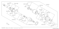 28421CA000-DRV SFT ASSY R 92180