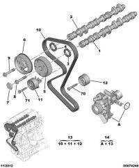 080667-BOLT WITH A BUNDLE 8X125-40 CL10.9-DAC/VIS