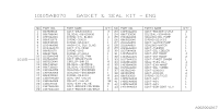 10105AB070-GSKT&SEAL SET-ENG