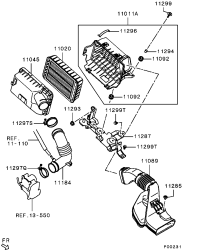 1500A621-ELEMENT, AIR CLEANER ATK412