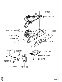 1555A669-MANIFOLD, EXHAUST