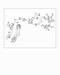 1322030082-RADIATOR HOSE W124/E200/E220
