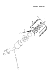 24539886-MANIFOLD, EXHAUST