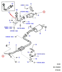 M045920930-GASKET-EXHAUST PIPE